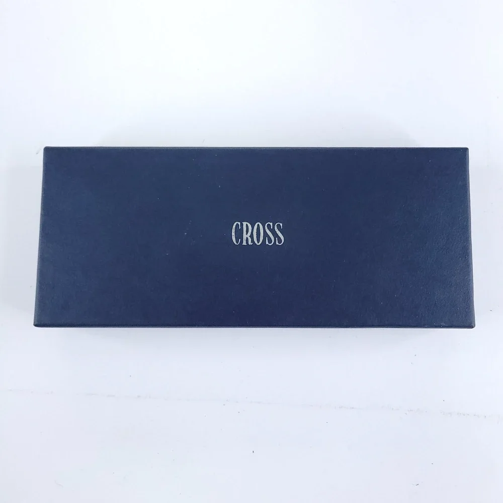 Cross Silver Chrome Ball Point Pen Mechanical Pencil Set 3501 In Original Box